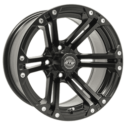 Show details for GTW® Specter 14x7 Matte Black (3:4 Offset) Picture of GTW® Specter 14x7 Matte Black (3:4 Offset)