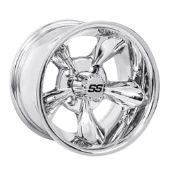 Show details for GTW® Godfather 14x7 Chrome Wheel (3:4 Offset)  Picture of GTW® Godfather 14x7 Chrome Wheel (3:4 Offset)