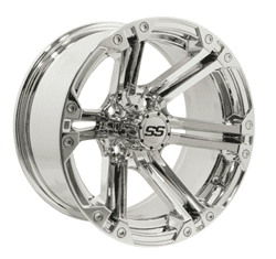 Show details for GTW® Specter 14x7 Chrome Wheel (3:4 Offset) Picture of GTW® Specter 14x7 Chrome Wheel (3:4 Offset)