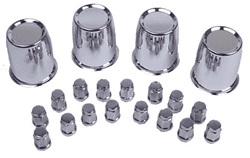 Show details for Chrome Wheel Dress-Up Kit (12mm Metric) Picture of Chrome Wheel Dress-Up Kit (12mm Metric)