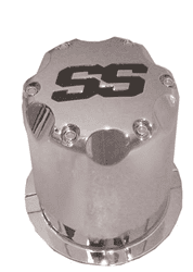 Show details for CENTER CAP, SS PUSH THRU 2.65" Picture of CENTER CAP, SS PUSH THRU 2.65"
