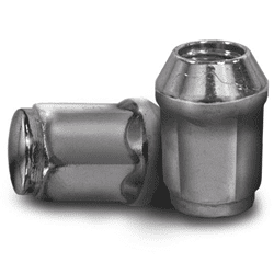 Show details for Chrome 12mm x 1.25 Metric Lug Nuts (100 pack) Picture of Chrome 12mm x 1.25 Metric Lug Nuts (100 pack)