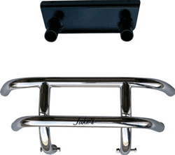 Show details for Jake's small front bumper, stainless Picture of Jake's small front bumper, stainless