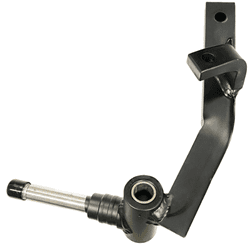 Show details for Passenger side spindle with bronze bushings Picture of Passenger side spindle with bronze bushings