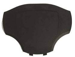 Show details for Steering wheel cover only, black Picture of Steering wheel cover only, black