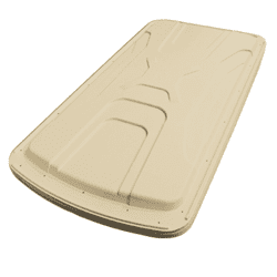 Show details for 84″ Versa Triple Track Top, Beige Picture of 84″ Versa Triple Track Top, Beige