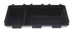 Show details for Air filter housing cover, gray Picture of Air filter housing cover, gray