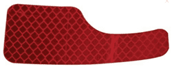 Show details for Red rear reflector Picture of Red rear reflector