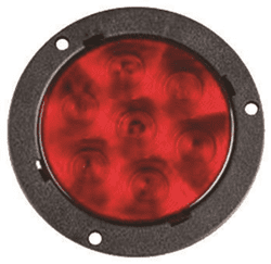 Show details for 4" Round LED Light Stop/Tail/Turn Flange Picture of 4" Round LED Light Stop/Tail/Turn Flange