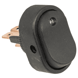 Show details for Universal Rocker Switch with Blue LED Picture of Universal Rocker Switch with Blue LED