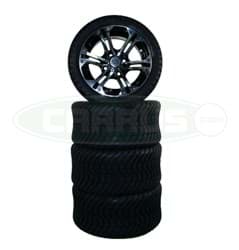 Show details for Gtw Specter 12x7 Machined Black Wheel/215/35-12 GTW® Mamba Street Tire (No Lift Required) Picture of Gtw Specter 12x7 Machined Black Wheel/215/35-12 GTW® Mamba Street Tire (No Lift Required)