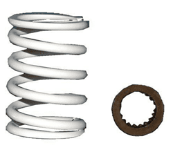 Show details for Spring and spacer Picture of Spring and spacer