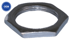 Show details for Nut for plastic key switch Picture of Nut for plastic key switch