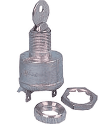 Show details for Two Spade Terminal Key Switch Picture of Two Spade Terminal Key Switch