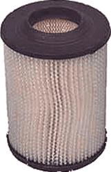 Show details for Round air filter with black cap Picture of Round air filter with black cap