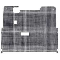 Show details for Gray Plaid Floor Mat Picture of Gray Plaid Floor Mat