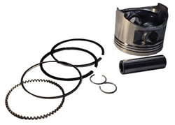Show details for Piston and ring assembly .25mm OS Picture of Piston and ring assembly .25mm OS