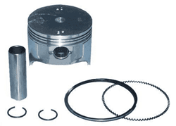 Show details for Piston and ring assembly, 50mm OS Picture of Piston and ring assembly, 50mm OS