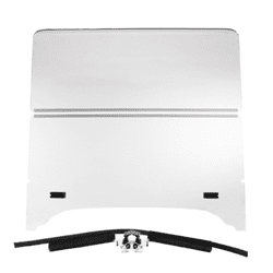 Show details for Folding Clear 1/4” Windshield for Storm Body Kits with 1” Struts Picture of Folding Clear 1/4” Windshield for Storm Body Kits with 1” Struts