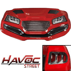 Show details for HAVOC Street Body Kit - Red Picture of HAVOC Street Body Kit - Red