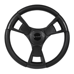 Show details for Gussi Italia® Model 13 Black/Carbon Fiber Steering Wheel Picture of Gussi Italia® Model 13 Black/Carbon Fiber Steering Wheel