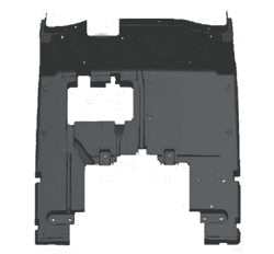 Show details for X2 underbody (plastic parts) Picture of X2 underbody (plastic parts)