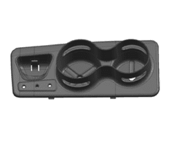 Show details for X2 cup holder (left) Picture of X2 cup holder (left)