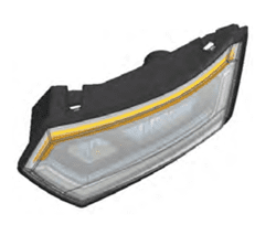 Show details for X2 headlight assembly (left) Picture of X2 headlight assembly (left)