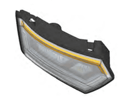Show details for X2 headlight assembly (right) Picture of X2 headlight assembly (right)
