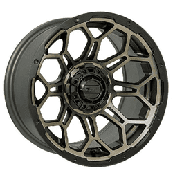 Show details for GTW® Bravo 14x7 Matte Bronze-Tinted Wheel (3:4 Offset) Picture of GTW® Bravo 14x7 Matte Bronze-Tinted Wheel (3:4 Offset)
