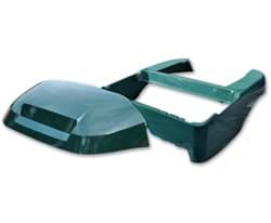Show details for Rear body and front cowl, green Picture of Rear body and front cowl, green