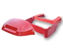 Show details for Rear body and front cowl, red Picture of Rear body and front cowl, red