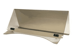 Show details for Fold down windscreen, tinted, with bolt, 1/4" acrylic (Tampa G)  Picture of Fold down windscreen, tinted, with bolt, 1/4" acrylic (Tampa G)