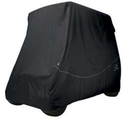 Picture of Black heavy duty 4-passenger storage cover w/ long top Up to 80"L