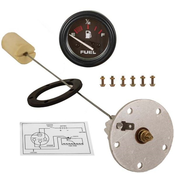 Picture of Reliance Fuel Sender and Meter Kit (black)