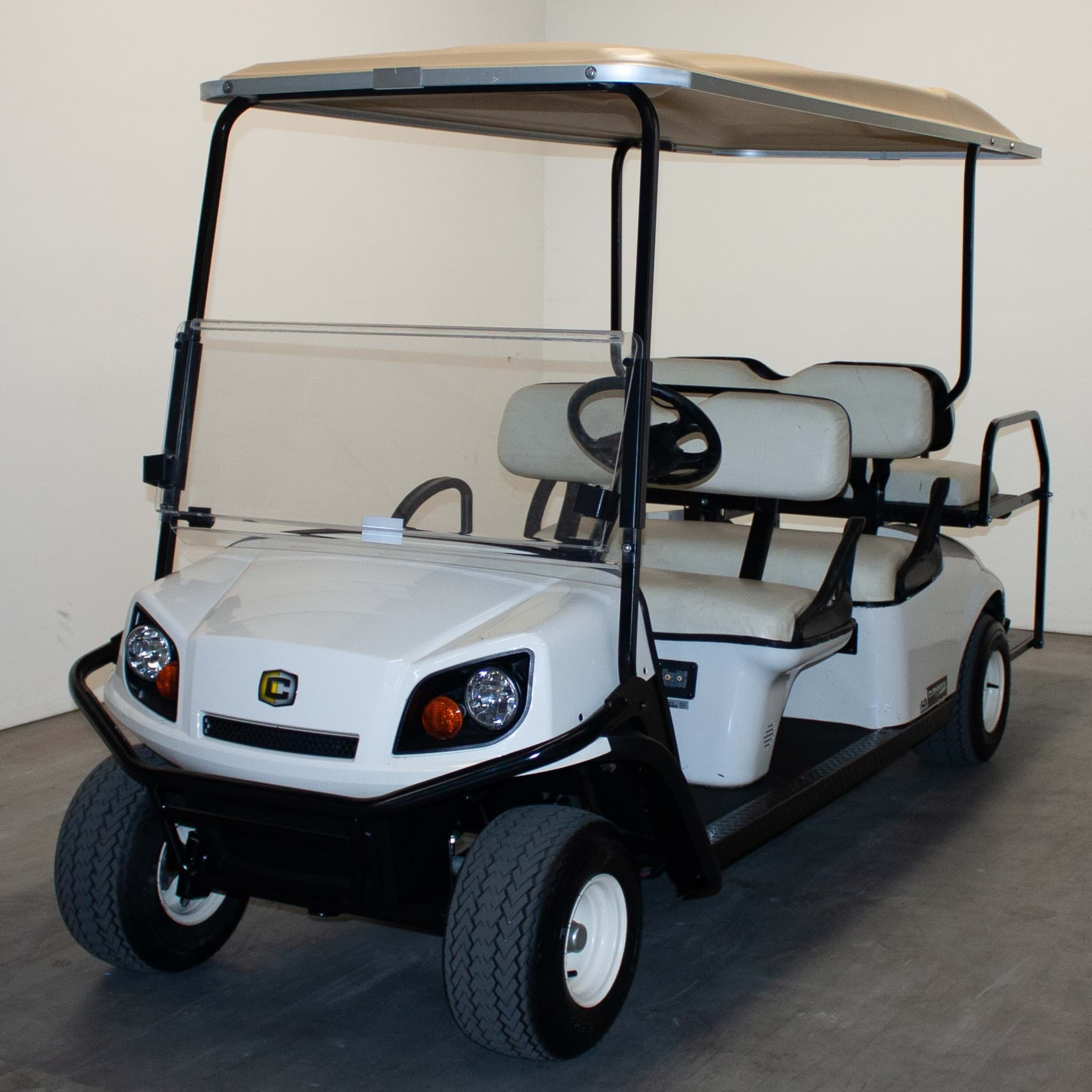 Picture of 6 seater with Fold down seat kit | Lights | 120" roof