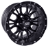 Picture of 14*7 Matte Black Diesel rim with 23x10-14 Mjfx Predator All-Terrain Tire, Picture 1