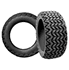 Picture of 14*7 Matte Black Diesel rim with 23x10-14 Mjfx Predator All-Terrain Tire, Picture 2