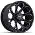 Picture of 15x7 GTW® Raven Off-Road Matte Black Wheel, Picture 1