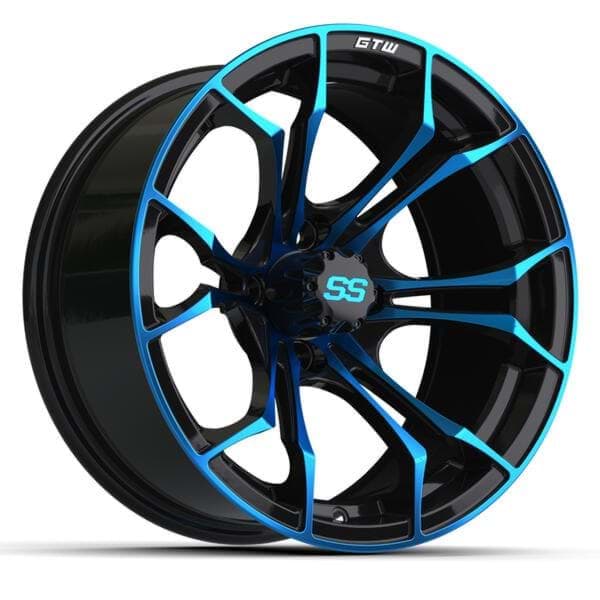 Picture of 15 GTW® Spyder Wheel –Black with Blue