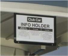 Picture of Hard plastic information holder