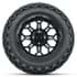 Picture of Set of (4) 14 in GTW Bravo Wheels with 23x10-14 GTW Predator All-Terrain Tires, Picture 2