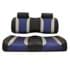 Picture of TSUN FS Cushions, TXT/RXV, Blk w/ Liq Silv Rush & Blue Wave, Picture 1