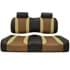 Picture of TSUN FS Cushions, TXT/RXV, Black w/ Autumn & Brown Ostrich, Picture 1