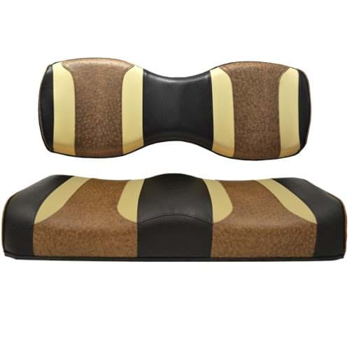 Picture of TSUN RS Cushions G250/300 Black w/ Autumn & Brown Ostrich
