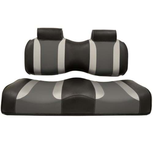 Picture of TSUN FS Cushions,TXT/RXV, Blk w/ Liq Silv Rush & Lagoon Grey