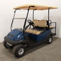 Picture of Used - 2015 - Electric - Club Car Precedent with Flip Flop/ 80" roof/ safety bar/ lights - Blue