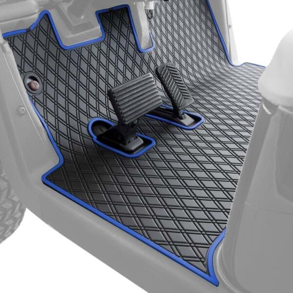 Picture of Xtreme Floor Mats for EZGO RXV (08-22)  - Black/Blue