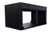Picture of Large cargo box with 4 shutters and mounting kit Black