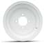 Picture of 10x7 3:4 Offset Steel Wheel, White Finish, Picture 2